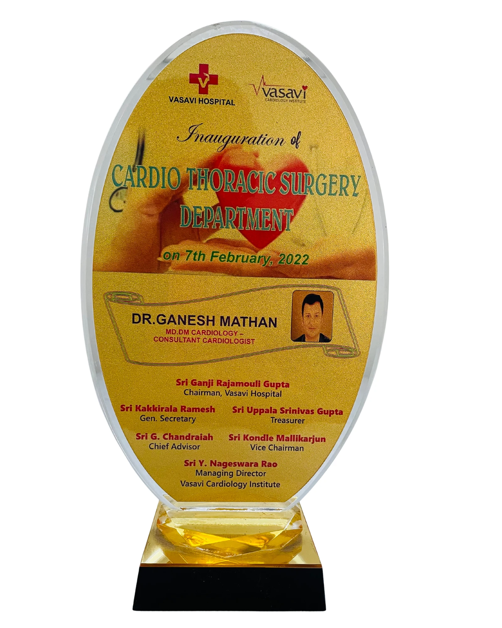 Dr. Ganesh Mathan - Certificate & Award 8